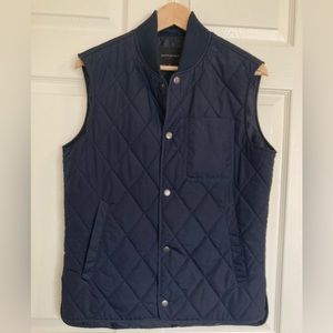 Banana Republic Navy Performance Layering Vest Small Men’s